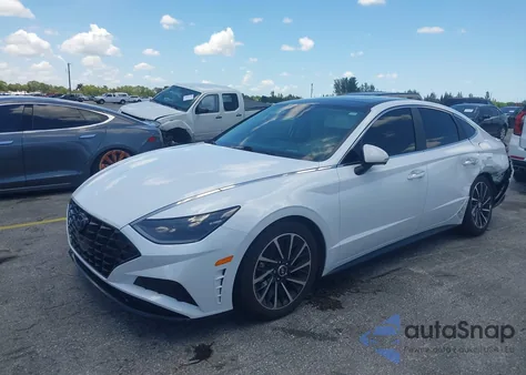 2021 Hyundai Sonata Limited z USA, uszkodzony, nr VIN 5NPEH4J23MH073751